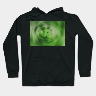 Green Circular Blur Hoodie